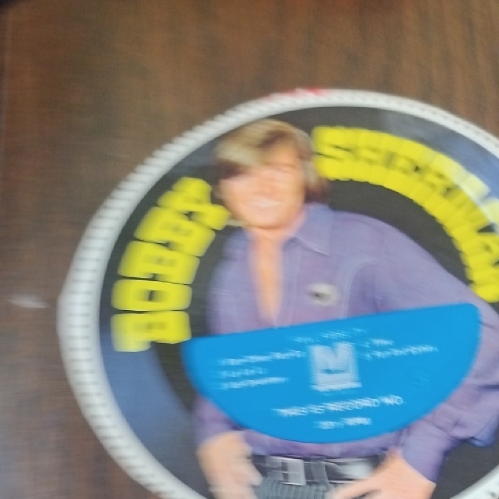Bobby Sherman 33 And 1/3 RPM Vintage Cardboard Record From Cereal Box